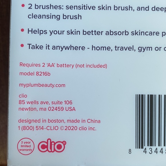 🆕PLUM BEAUTY- Facial Cleaning System: Cleans/Exfoliates - Picture 5 of 6